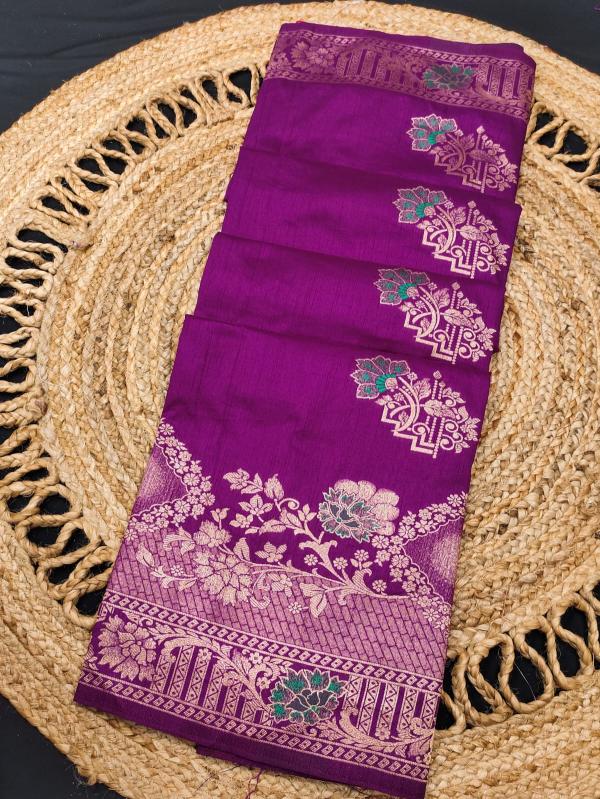 Multiple soft banarasi khadi georgette silk saree & pallu with blouse surat saree market