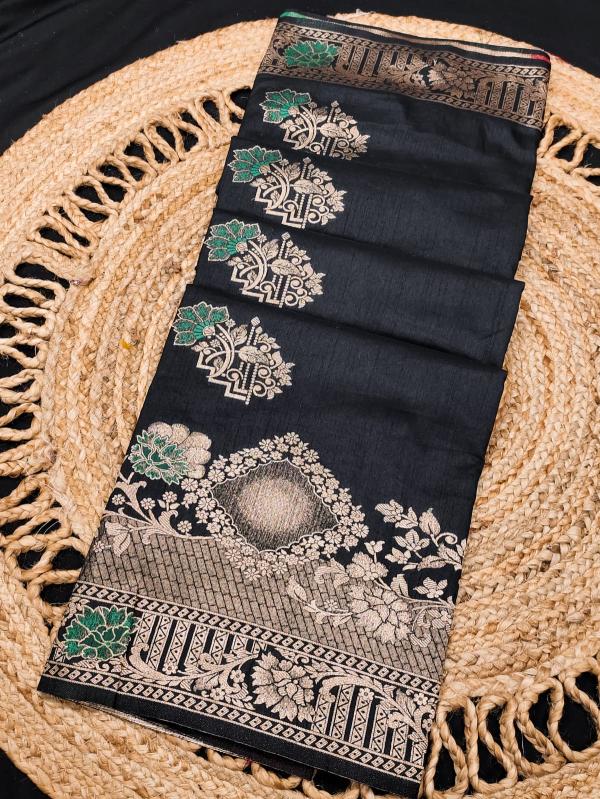 Multiple soft banarasi khadi georgette silk saree & pallu with blouse surat saree market