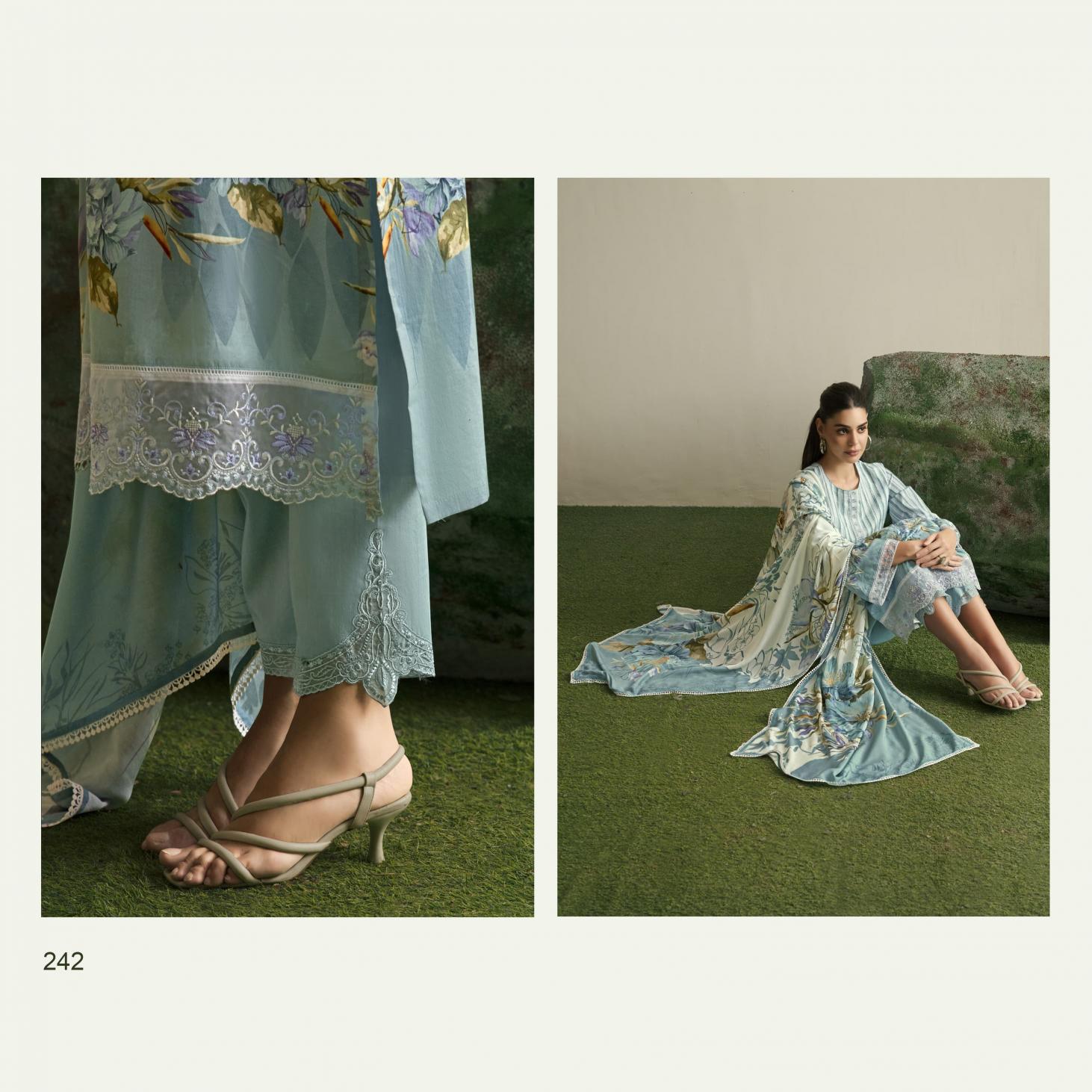 Sohani flora vol -17 kimora digital printed wholesale market in mumbai for dress materials