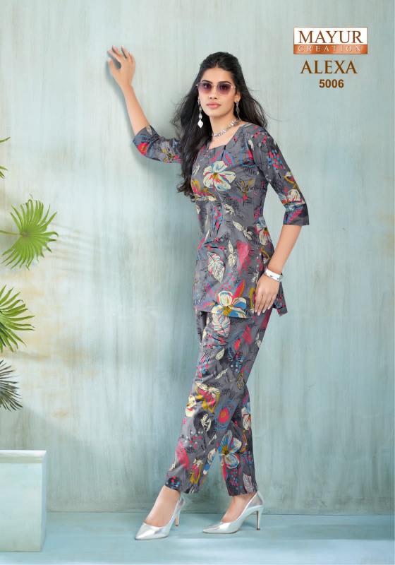 Summer special alexa vol 5 cotton coord set branded kurtis manufacturers