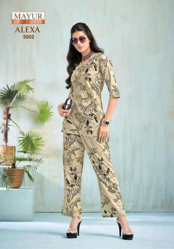 Summer special alexa vol 5 cotton coord set branded kurtis manufacturers