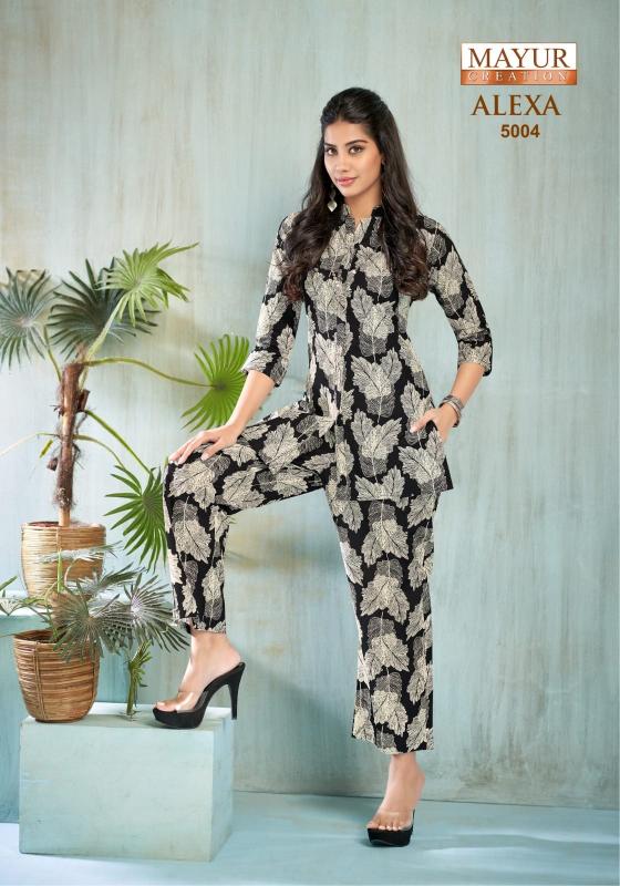 Summer special alexa vol 5 cotton coord set branded kurtis manufacturers