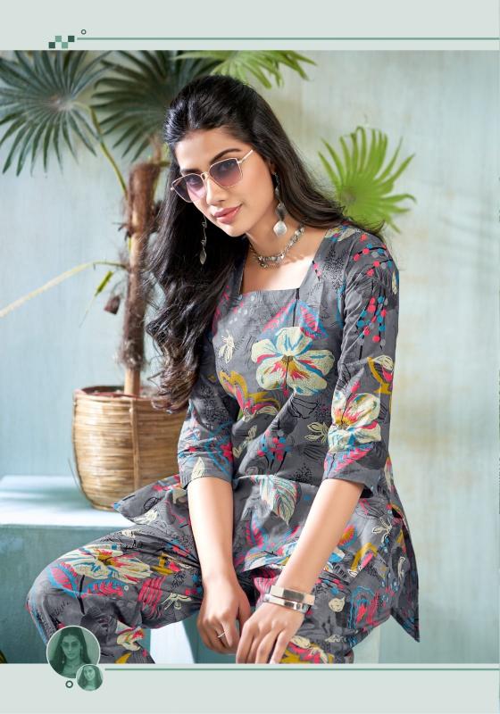 Summer special alexa vol 5 cotton coord set branded kurtis manufacturers