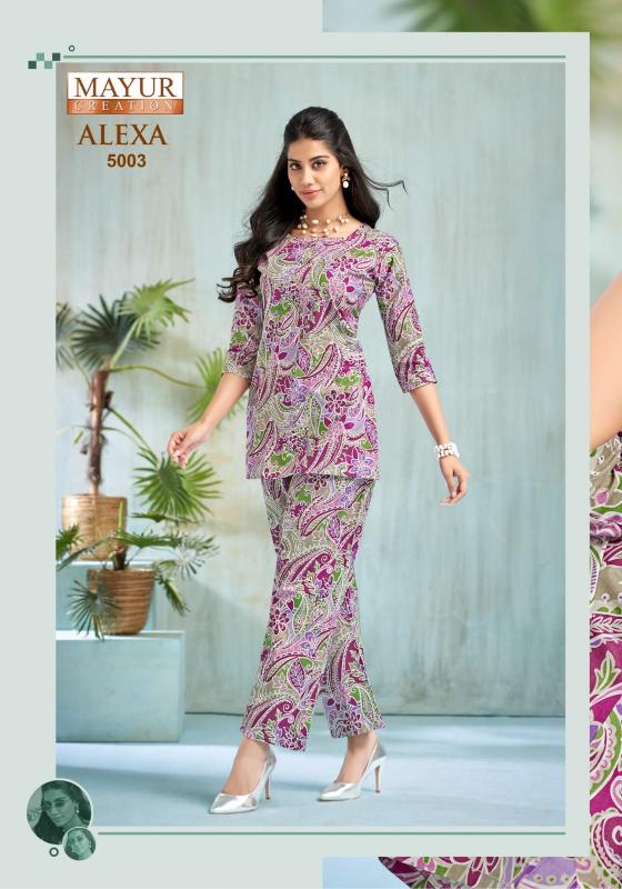 Summer special alexa vol 5 cotton coord set branded kurtis manufacturers