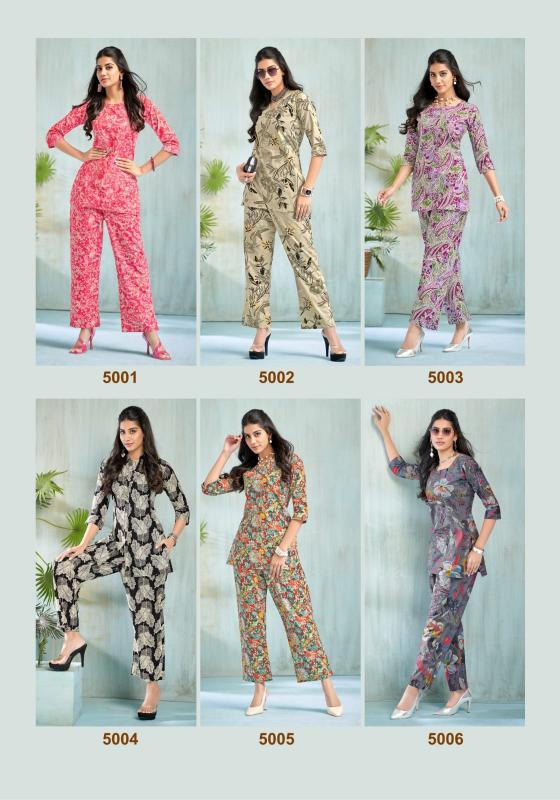 Summer special alexa vol 5 cotton coord set branded kurtis manufacturers