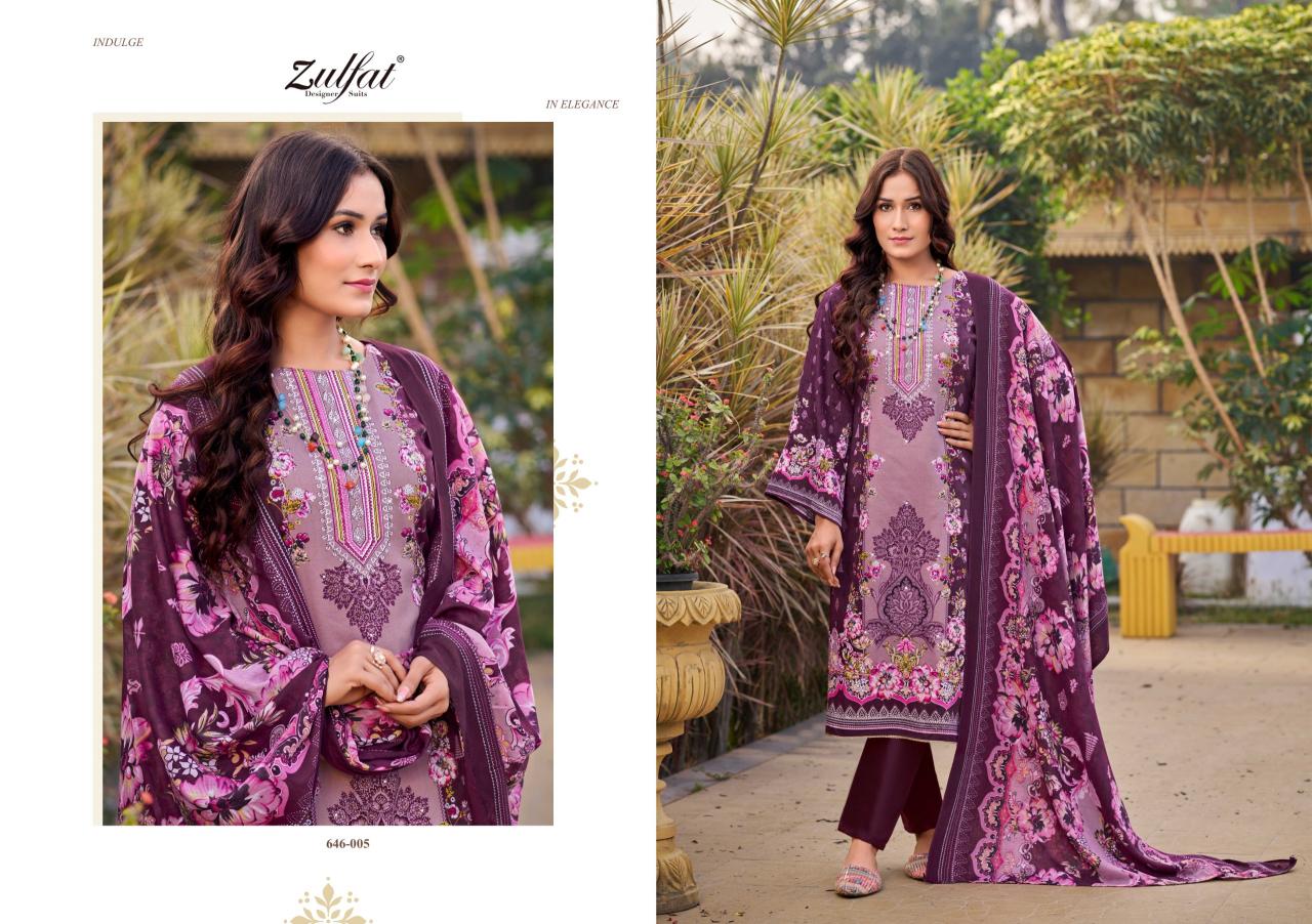 Zulfat designer suits raabta cotton wholesale market in mumbai for dress materials