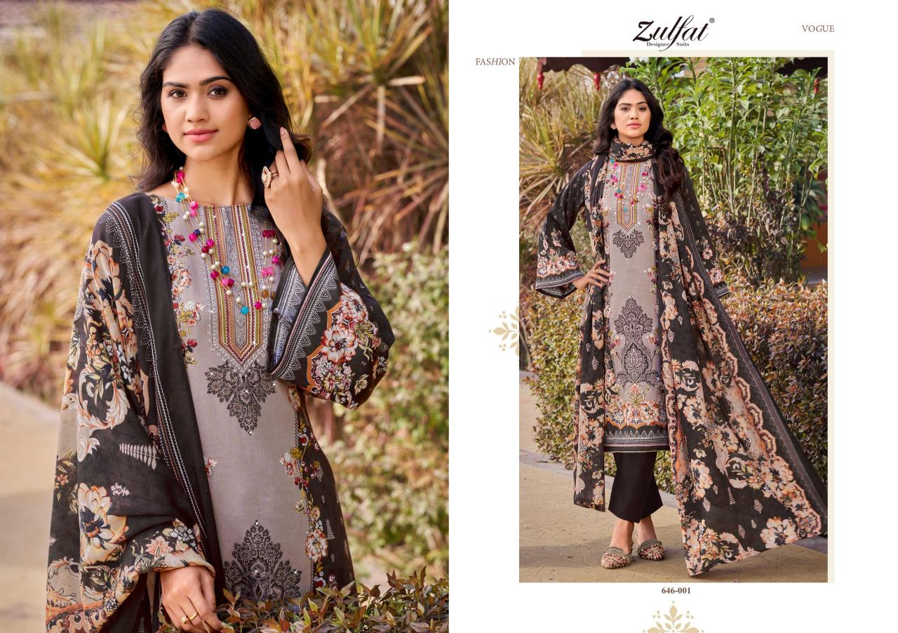 Zulfat designer suits raabta cotton wholesale market in mumbai for dress materials