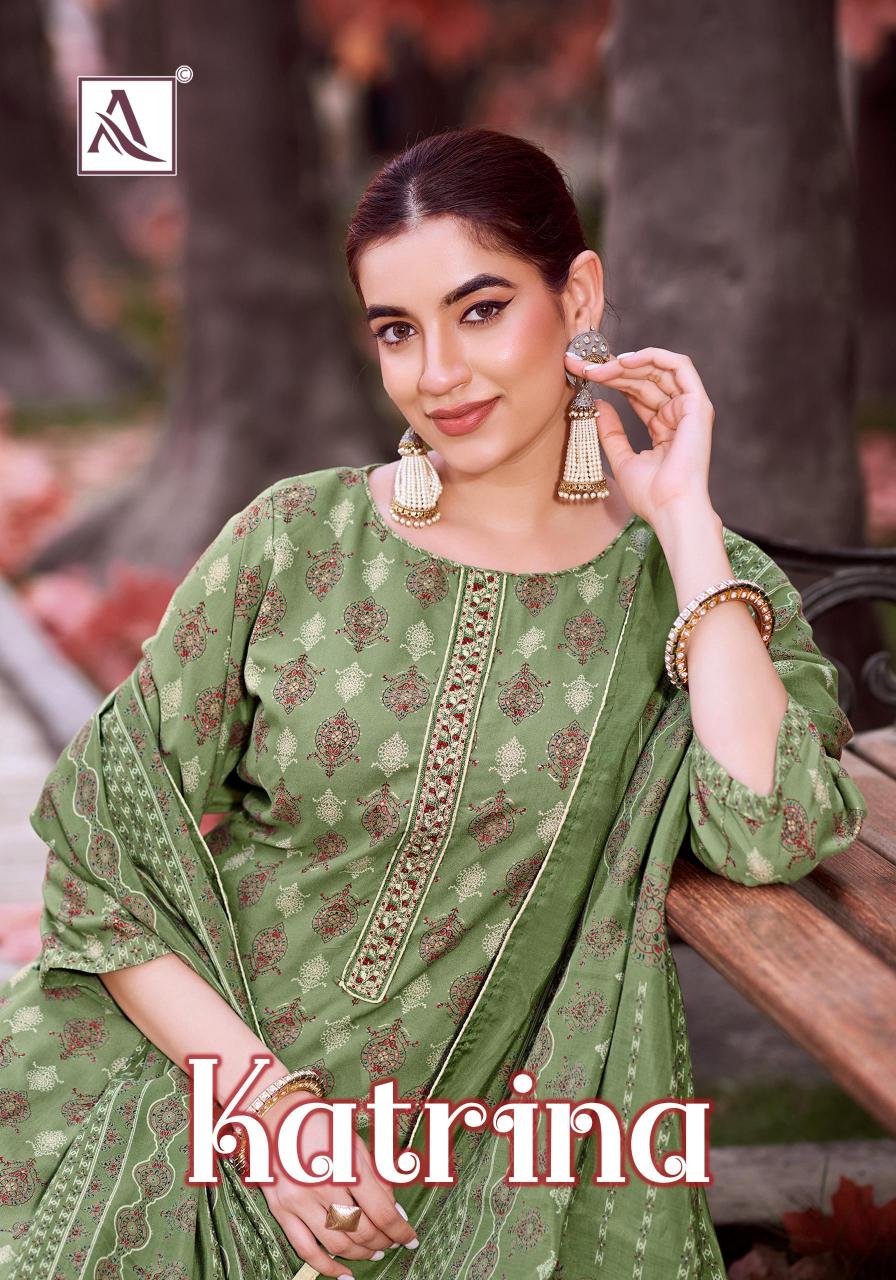 Alok suit katrina viscose reyon print wholesale market in mumbai for dress materials
