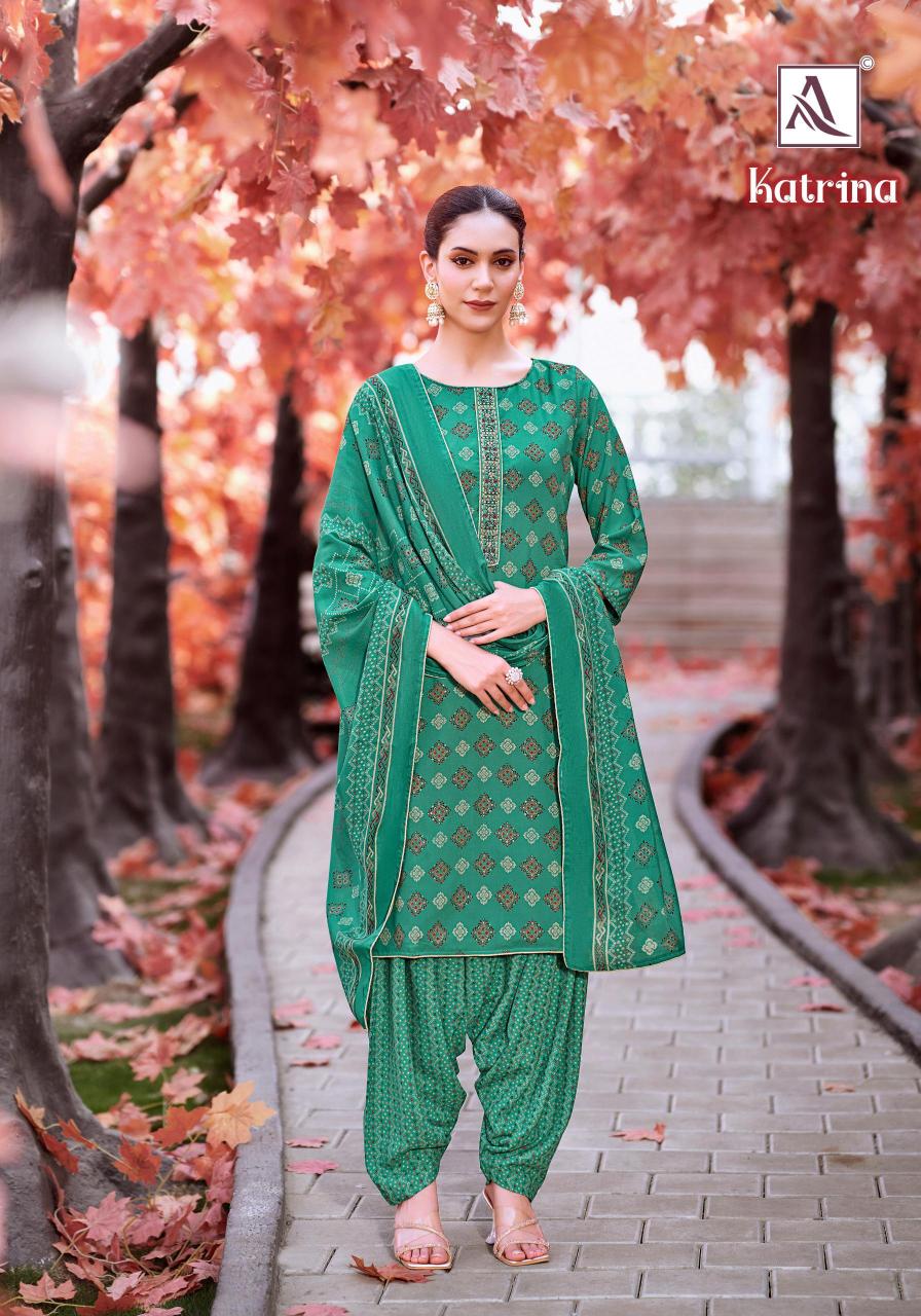 Alok suit katrina viscose reyon print wholesale market in mumbai for dress materials