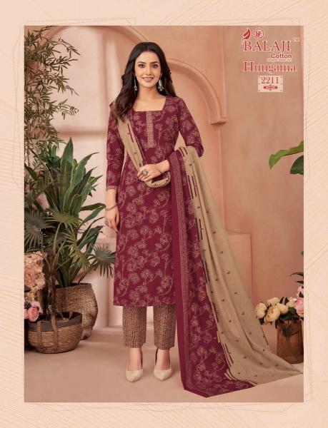 Balaji hungama vol-22 cotton printed wholesale market in mumbai for dress materials
