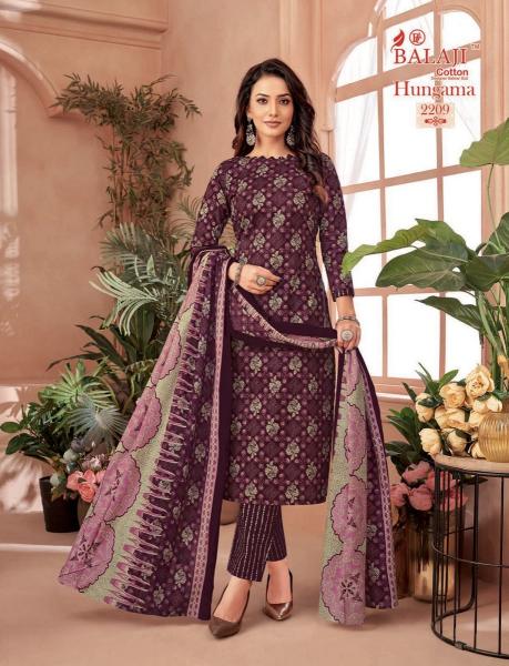 Balaji hungama vol-22 cotton printed wholesale market in mumbai for dress materials