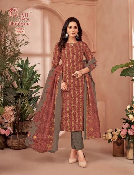 Balaji hungama vol-22 cotton printed wholesale market in mumbai for dress materials