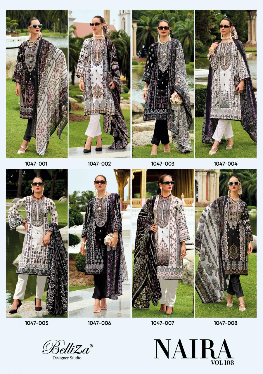 Belliza designer studio cotton digital prints wholesale market in mumbai for dress materials