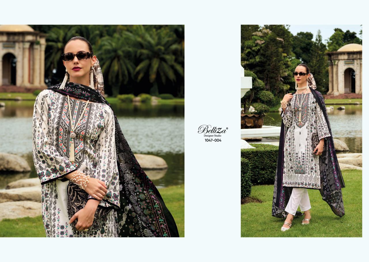 Belliza designer studio cotton digital prints wholesale market in mumbai for dress materials