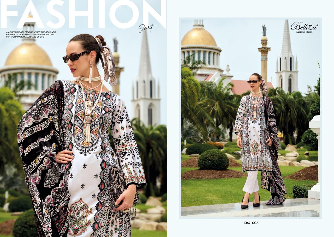 Belliza designer studio cotton digital prints wholesale market in mumbai for dress materials