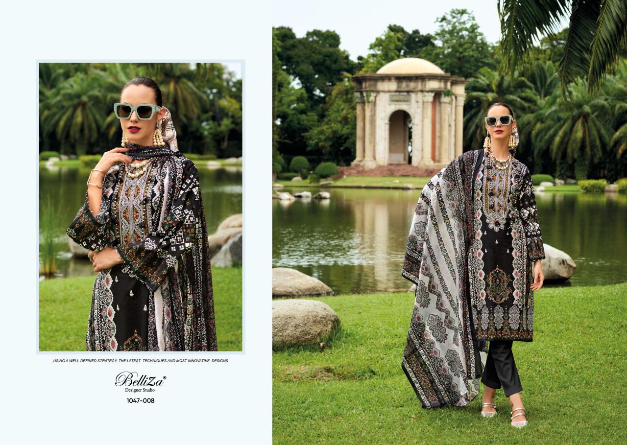 Belliza designer studio cotton digital prints wholesale market in mumbai for dress materials