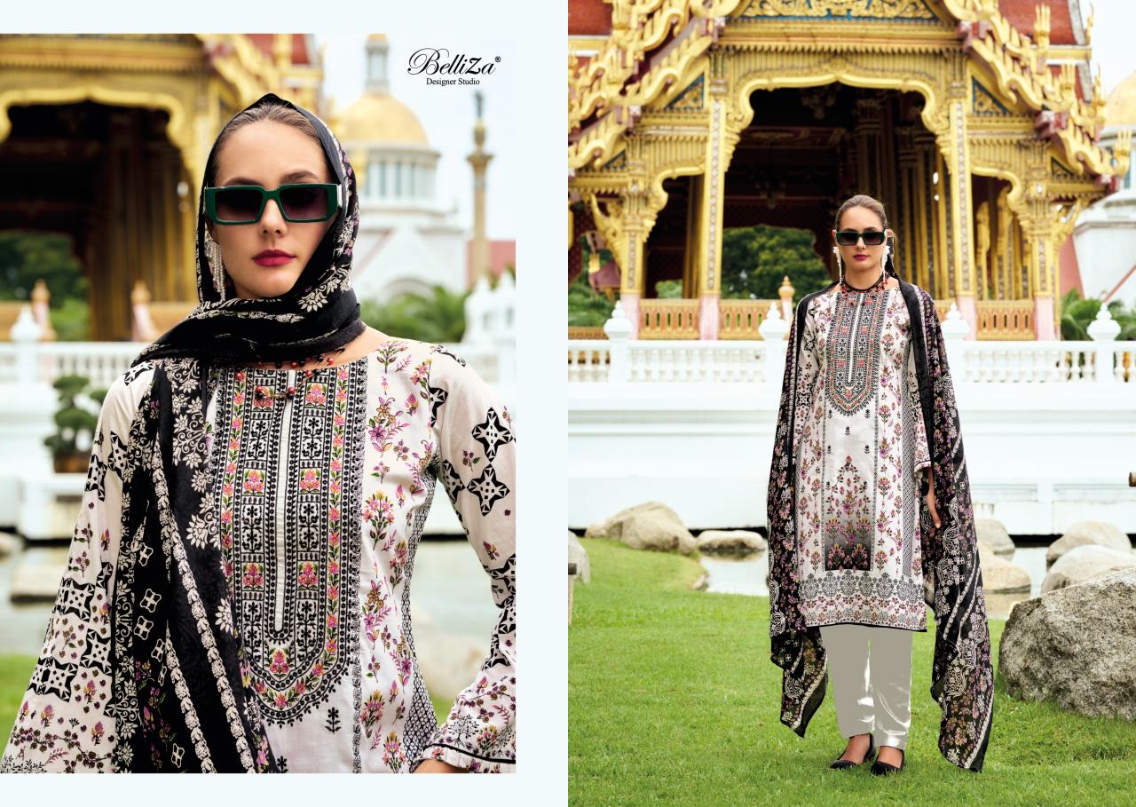 Belliza designer studio cotton digital prints wholesale market in mumbai for dress materials