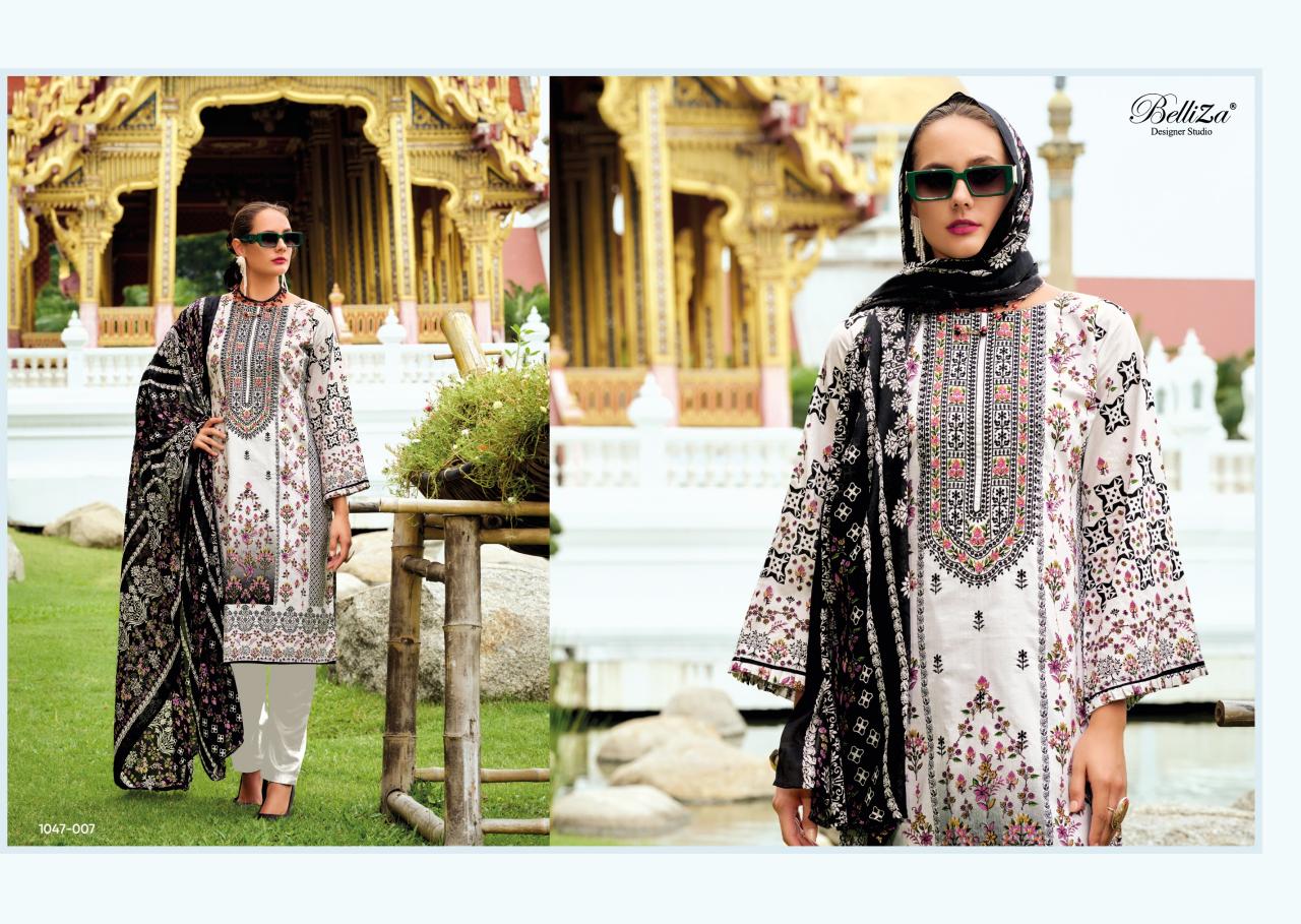 Belliza designer studio cotton digital prints wholesale market in mumbai for dress materials