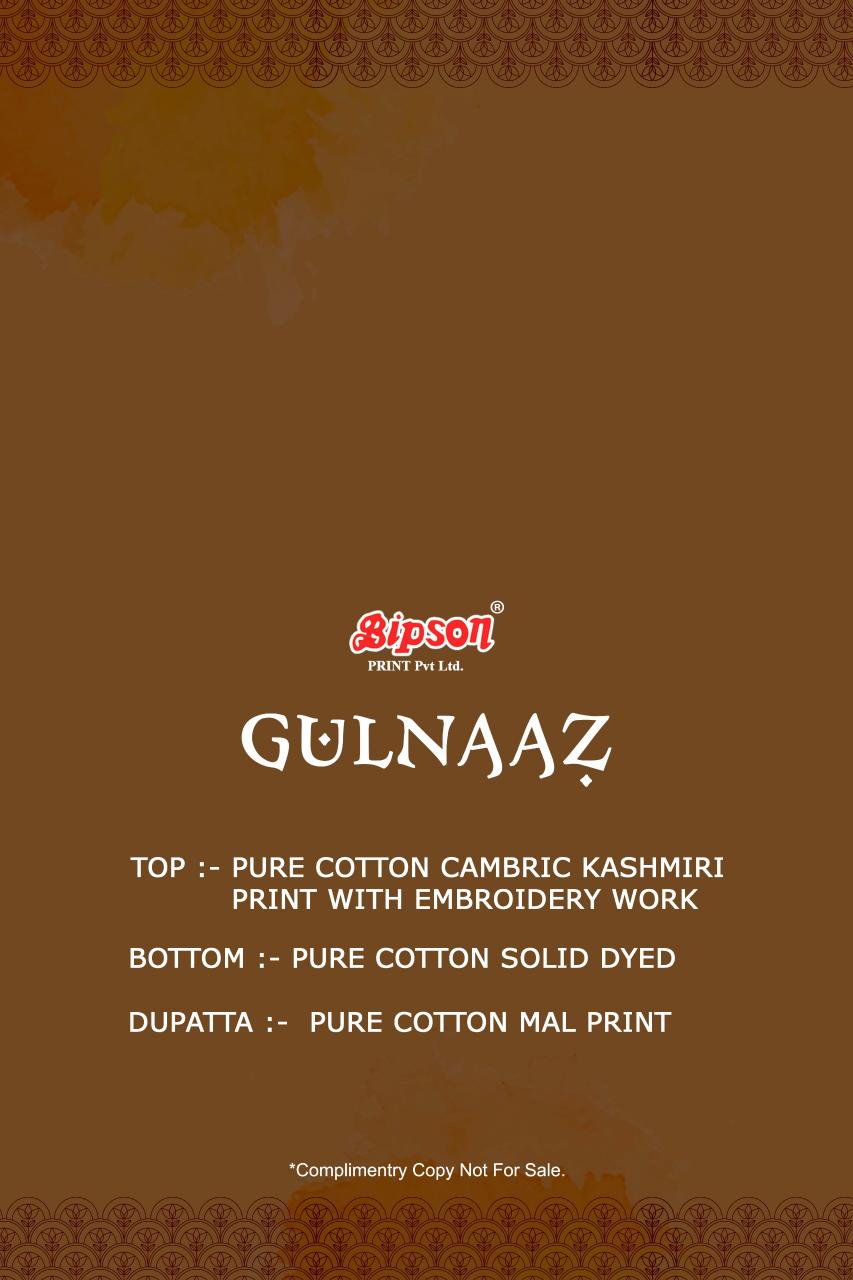 Bipson prints gulnaaz cotton kashmiri print wholesale market in mumbai for dress materials