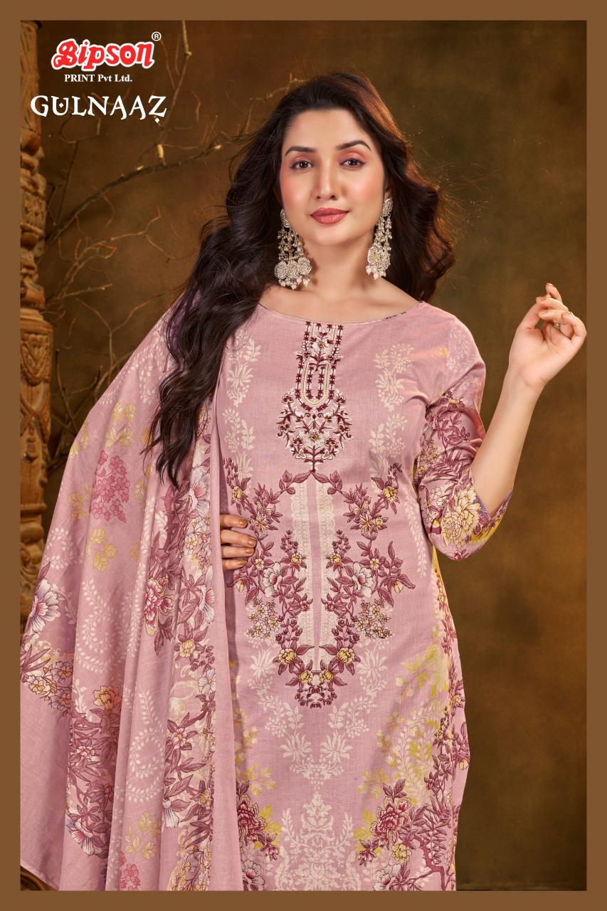 Bipson prints gulnaaz cotton kashmiri print wholesale market in mumbai for dress materials