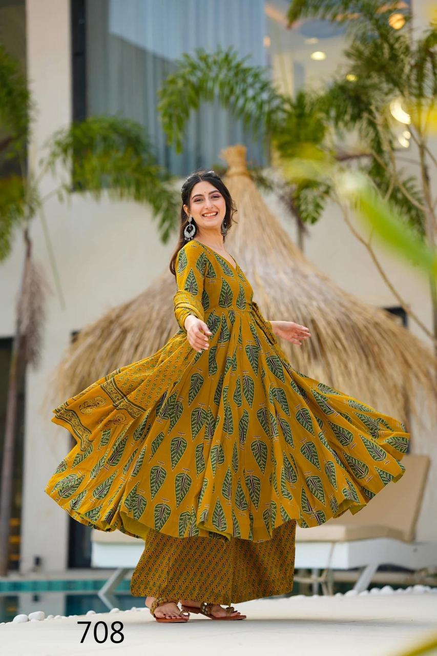 Clora vol 7 maslin digital print kurti pant dupatta branded kurti wholesale