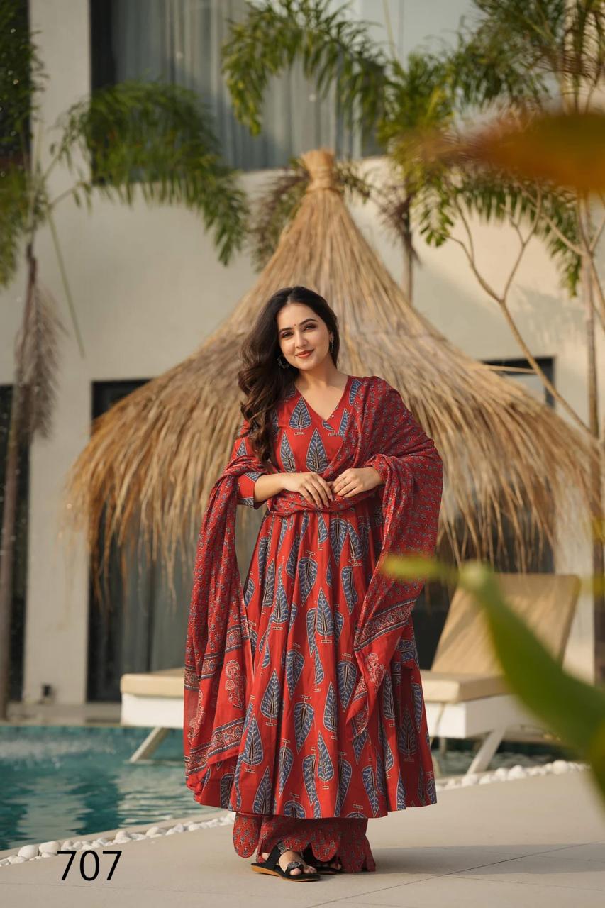 Clora vol 7 maslin digital print kurti pant dupatta branded kurti wholesale