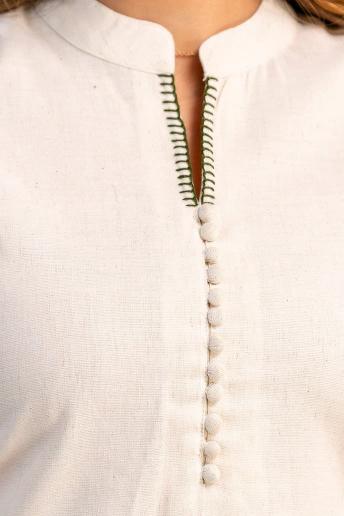 Cotton flex two piece cord set kurtis manufacturers