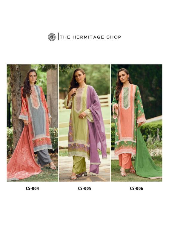 Cross stitch the hermitage shop lawn balar cotton dress material wholesale