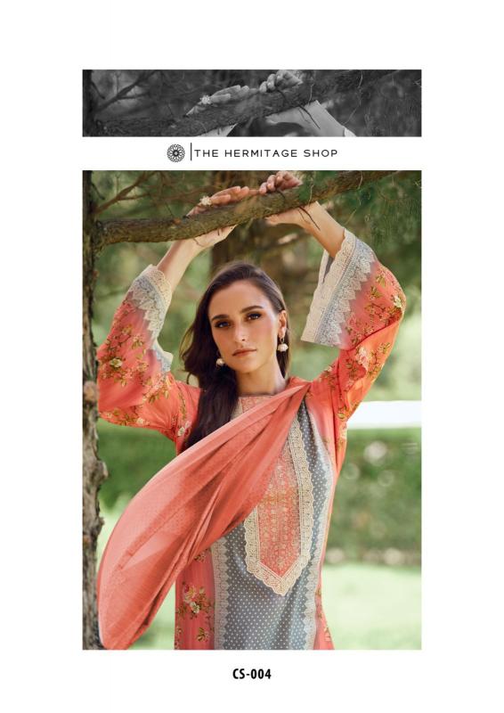Cross stitch the hermitage shop lawn balar cotton dress material wholesale