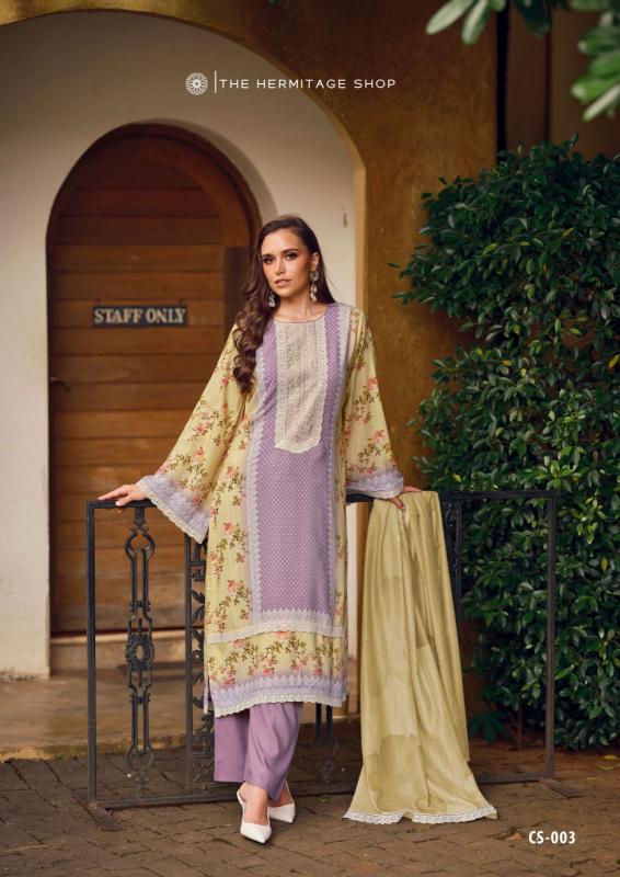 Cross stitch the hermitage shop lawn balar cotton dress material wholesale