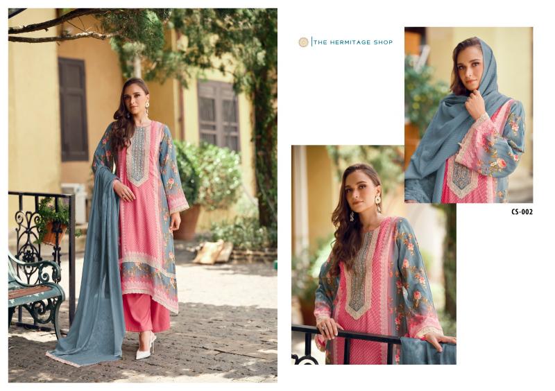 Cross stitch the hermitage shop lawn balar cotton dress material wholesale