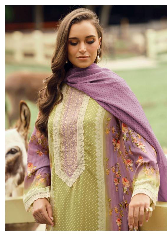 Cross stitch the hermitage shop lawn balar cotton dress material wholesale