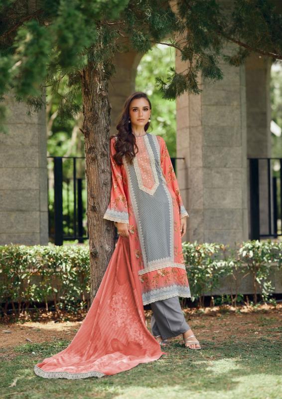 Cross stitch the hermitage shop lawn balar cotton dress material wholesale