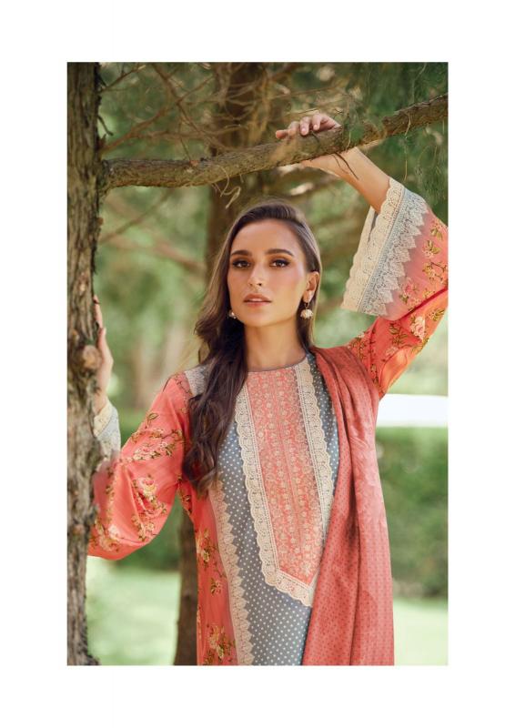 Cross stitch the hermitage shop lawn balar cotton dress material wholesale