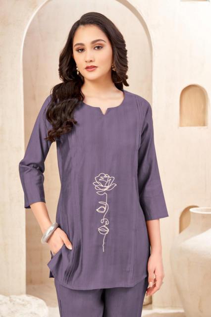 Fancy vol 2 vatican with dori work coord set kurti for women manufacturer