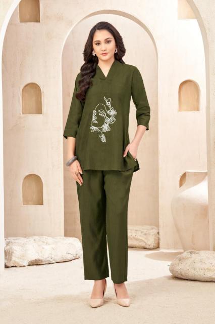 Fancy vol 2 vatican with dori work coord set kurti for women manufacturer