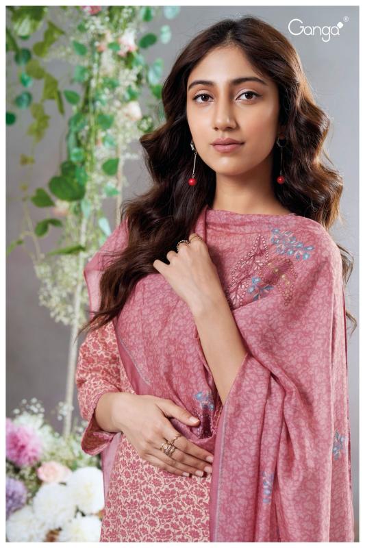 Ganga alumita 2865 Woven cotton wholesale market in mumbai for dress materials