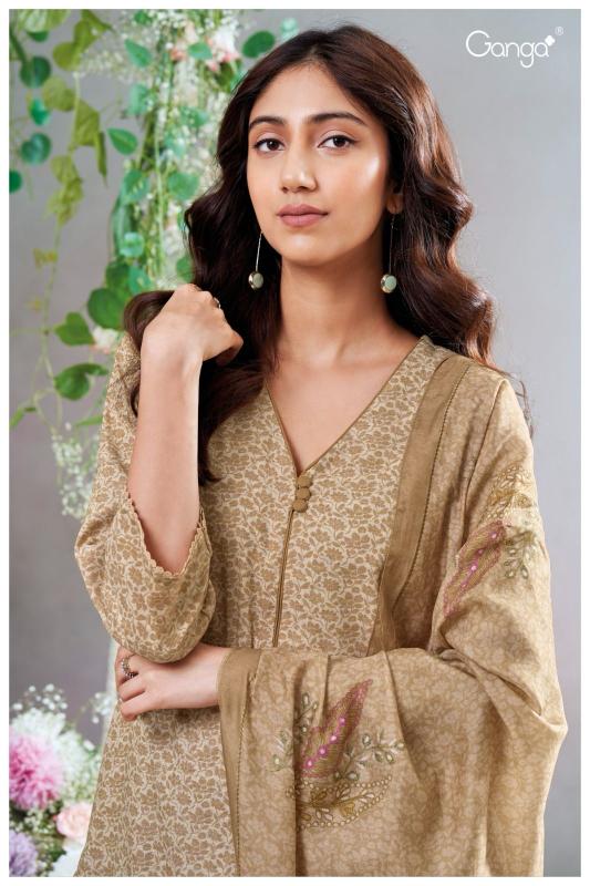 Ganga alumita 2865 Woven cotton wholesale market in mumbai for dress materials