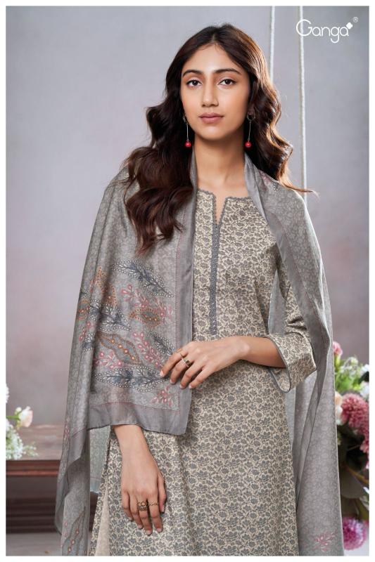 Ganga alumita 2865 Woven cotton wholesale market in mumbai for dress materials