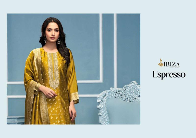 Ibiza espresso banglory silk surat wholesale market dress materials