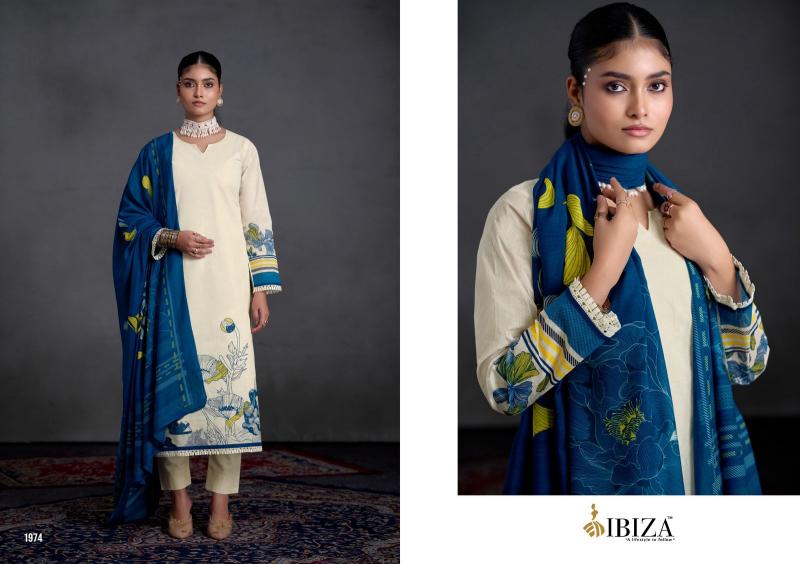 Ibiza merova orgendi digital print wholesale dress material market in ahmedabad
