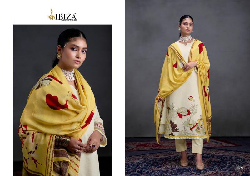 Ibiza merova orgendi digital print wholesale dress material market in ahmedabad
