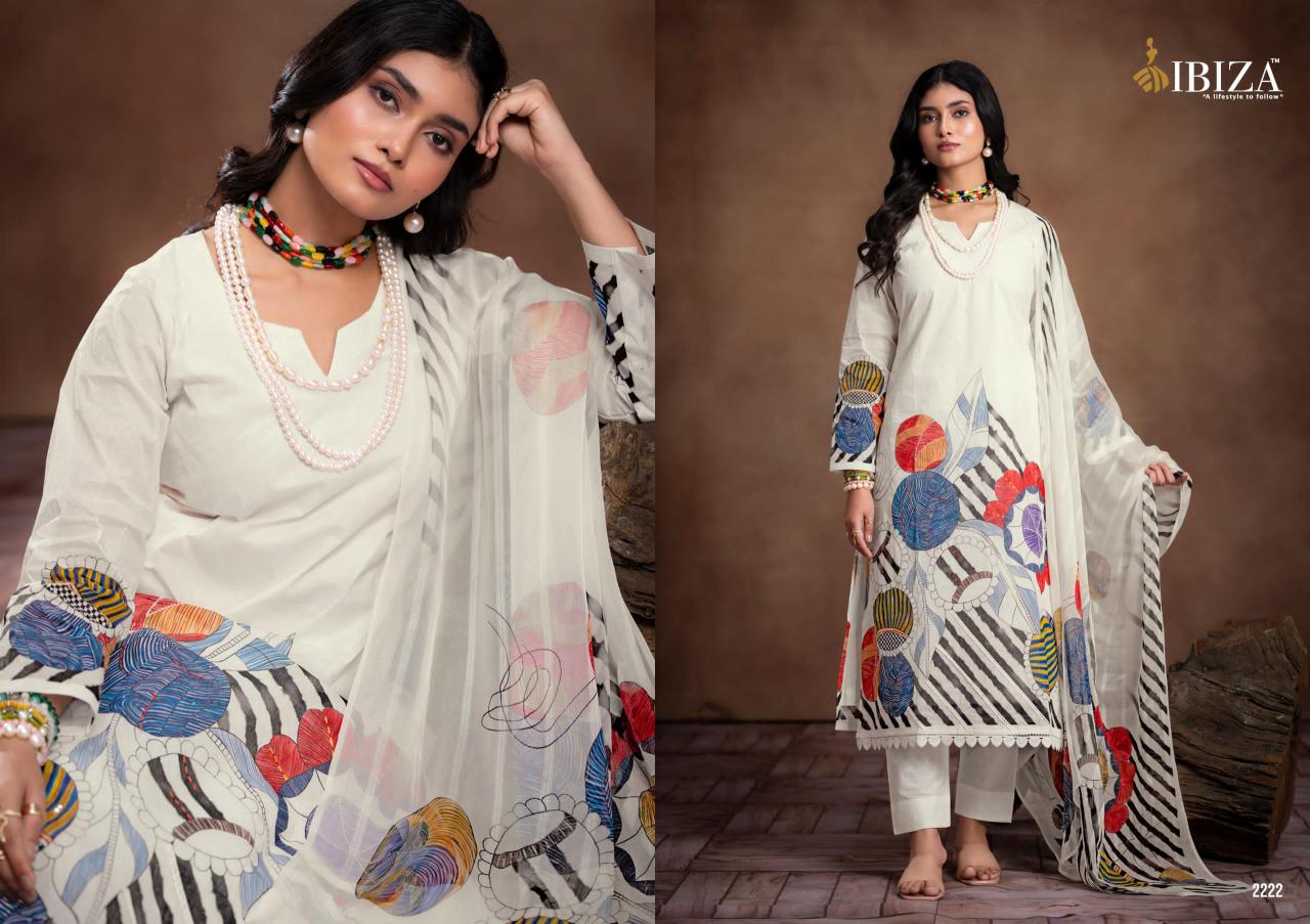 Ibiza rubina orgendi digital print ahmedabad dress material wholesale market