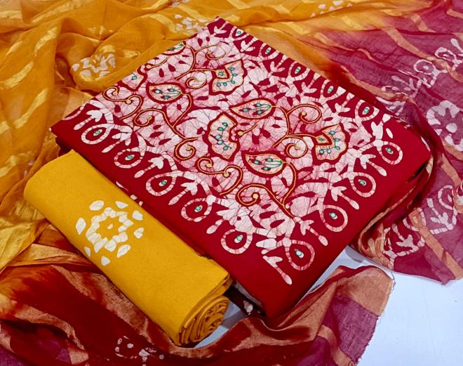 JJ premier vol-02 khatli mirror work surat wholesale market dress materials