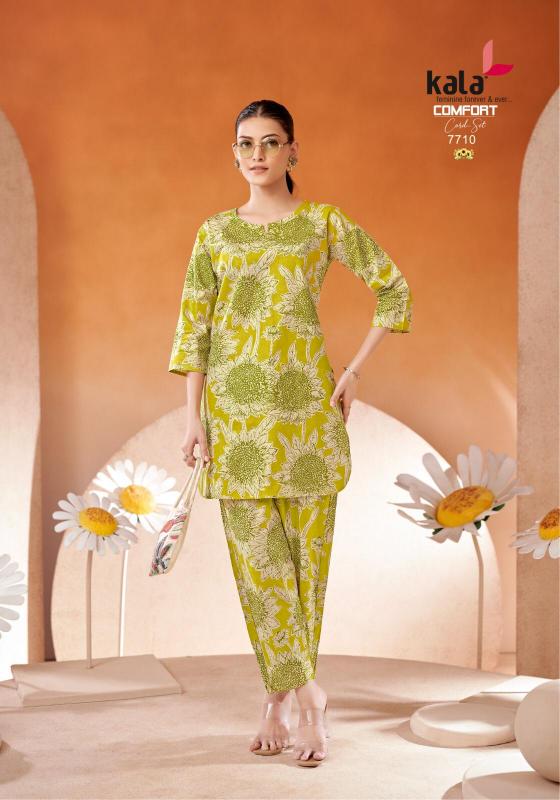 Kala comfort vol-2 - cord set cotton printed kurti manufacturer