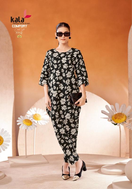 Kala comfort vol-2 - cord set cotton printed kurti manufacturer
