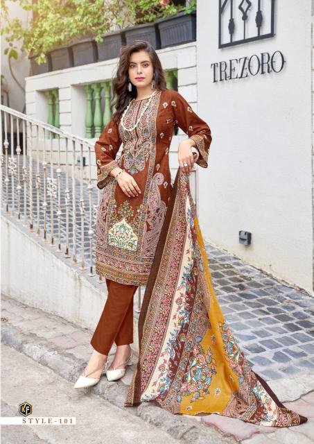 Kevalfab jazmin vol-01 soft cotton karachi wholesale market in mumbai for dress materials