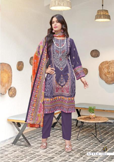 Kevalfab jazmin vol-01 soft cotton karachi wholesale market in mumbai for dress materials