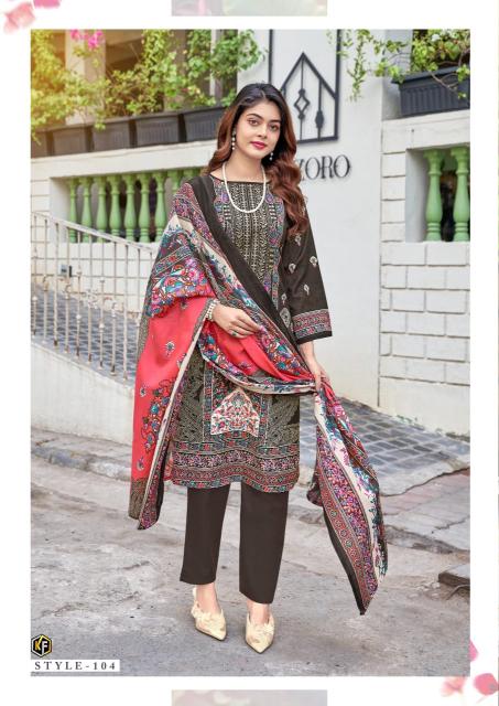 Kevalfab jazmin vol-01 soft cotton karachi wholesale market in mumbai for dress materials