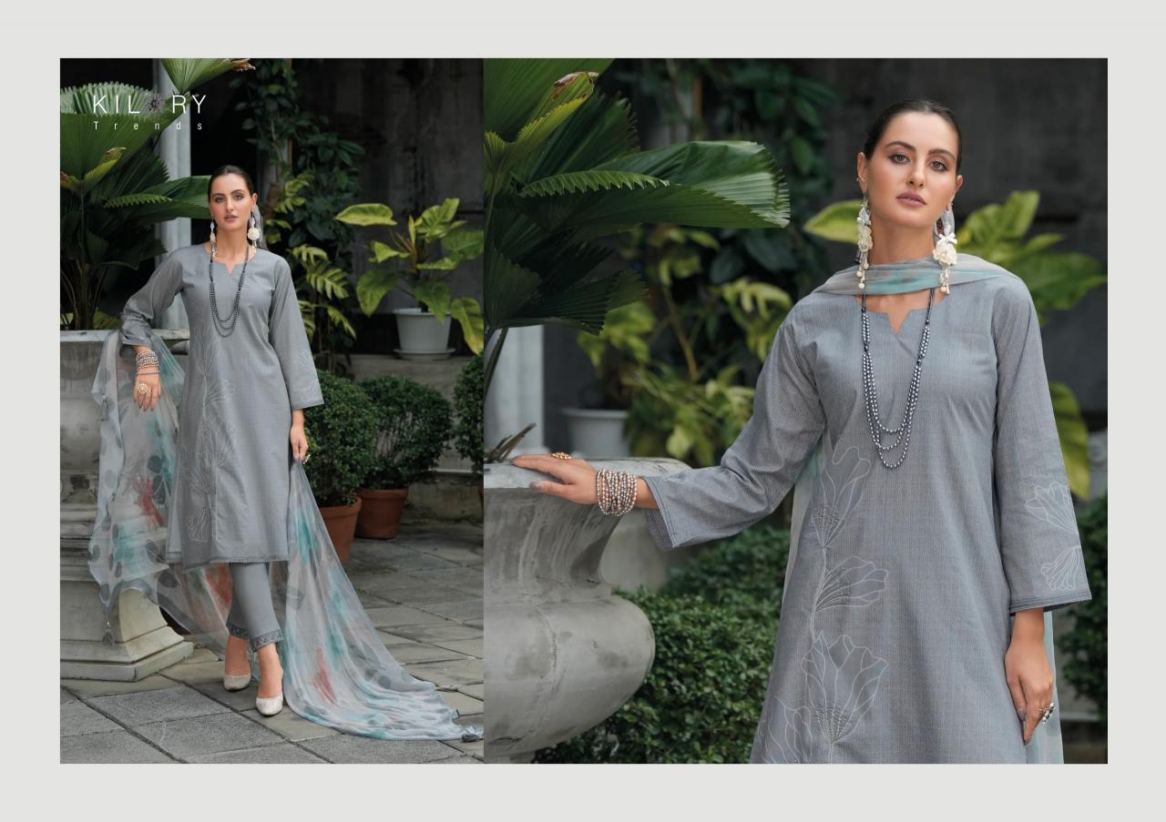 Kilory trends summer mous cotton digital print wholesale market in mumbai for dress materials